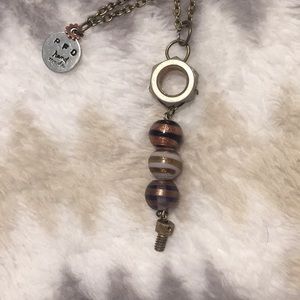 PapaFoxtrot Designs-Long pendant necklace